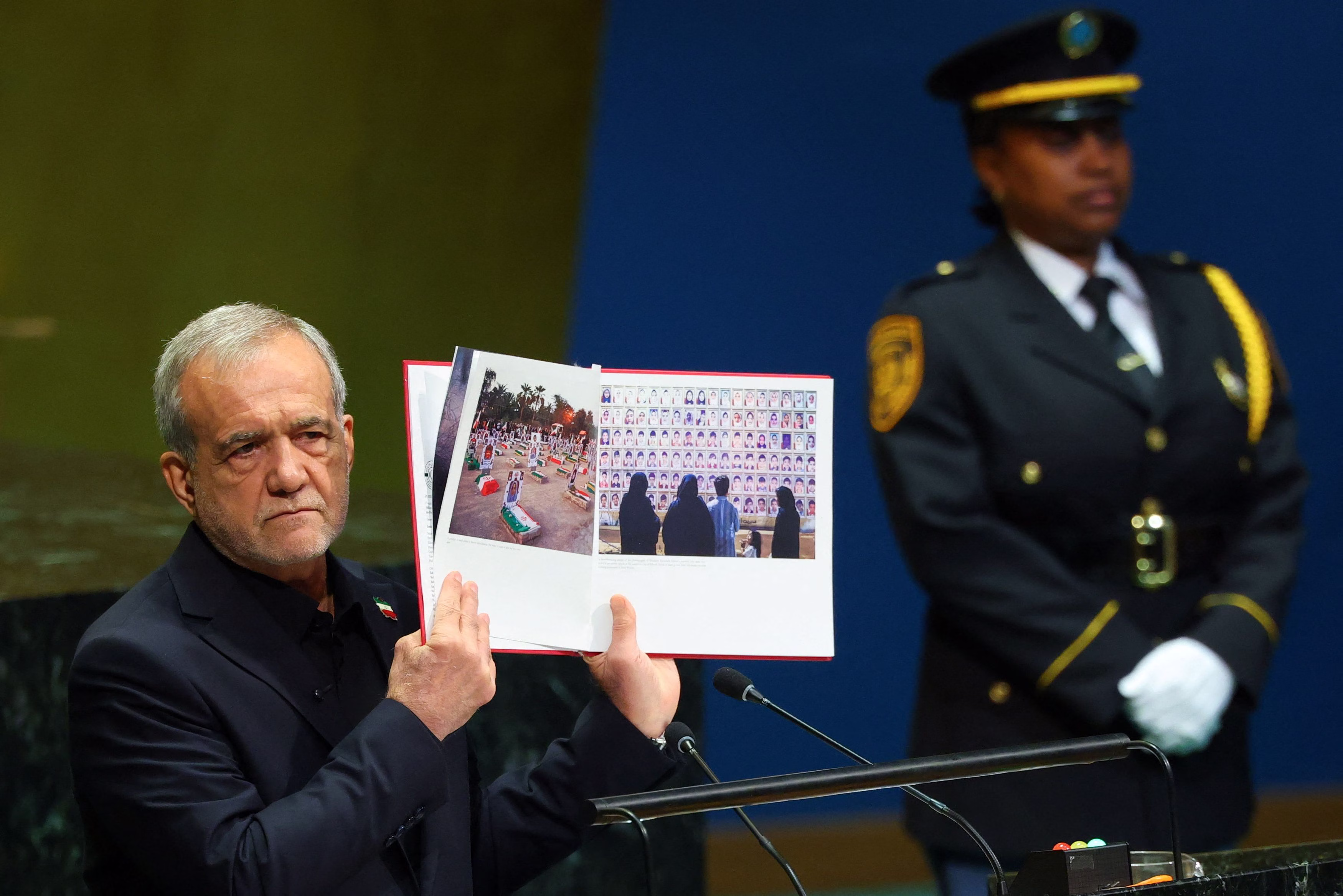 Πεζεσκιάν στον ΟΗΕ: Οι Ιρανοί είναι θύματα τρομοκρατίας, αλλά δεν θα λυγίσουν ποτέ