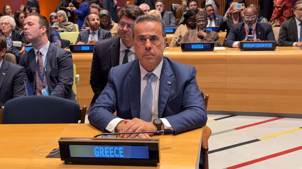Ενέργεια, υδρογονάνθρακες και σχήμα 3+1: Η ατζέντα Παπασταύρου στη Νέα Υόρκη