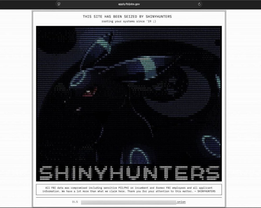 Οι χάκερ ShinyHunters ισχυρίζονται ότι έκλεψαν ψυχιατρικά και ιατρικά αρχεία υπαλλήλων του FBI