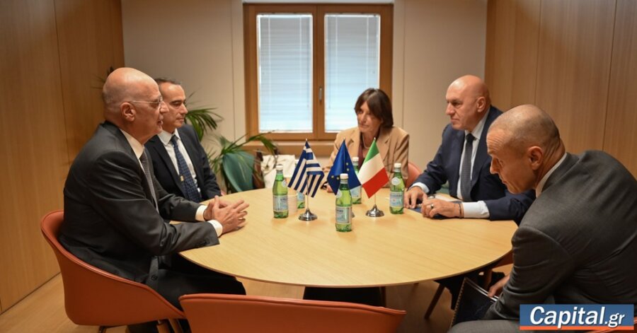 Συνάντηση Δένδια - Κροσέτο: "Συμφωνήσαμε επίσης για την ανάγκη συνεισφοράς...