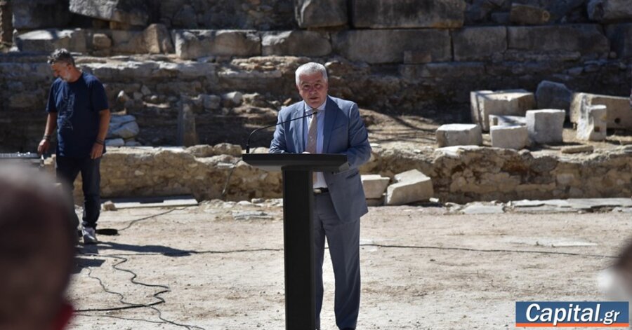 "Η ανάδειξη των αρχαιολογικών τόπων είναι πράξη βαθύτατα...