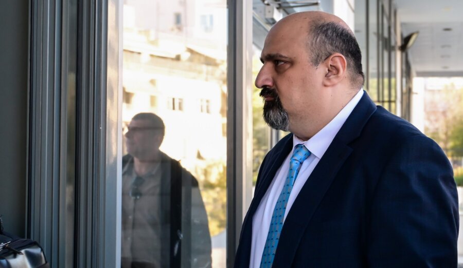 [383133] ΑΠΟΛΟΓΙΑ ΤΟΥ ΠΡΩΗΝ ΥΦΥΠΟΥΡΓΟΥ ΧΡΗΣΤΟΥ ΤΡΙΑΝΤΟΠΟΥΛΟΥ ΓΙΑ ΤΗΝ ΑΛΛΟΙΩΣΗ ΤΟΥ ΧΩΡΟΥ ΤΟΥ ΣΙΔΗΡΟΔΡΟΜΙΚΟΥ ΔΥΣΤΥΧΗΜΑΤΟΣ ΣΤΑ ΤΕΜΠΗ  (ΤΑΤΙΑΝΑ ΜΠΟΛΑΡΗ/EUROKINISSI)