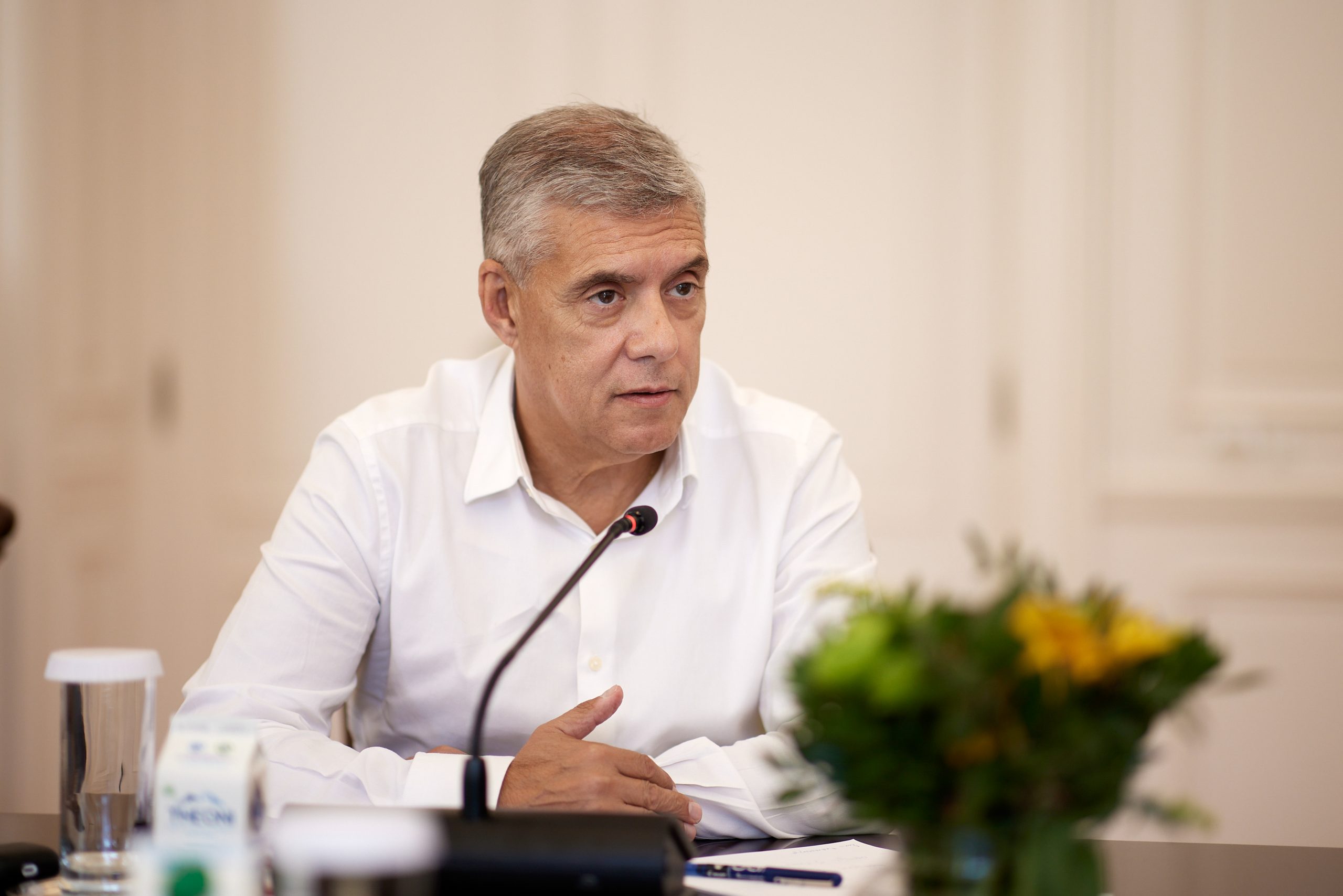ΤΗΛΕΔΙΑΣΚΕΨΗ ΤΟΥ ΠΡΩΘΥΠΟΥΡΓΟΥ ΚΥΡΙΑΚΟΥ ΜΗΤΣΟΤΑΚΗ ΜΕ ΤΟ ΣΥΝΤΟΝΙΣΤΙΚΟ ΚΕΝΤΡΟ ΕΠΙΧΕΙΡΗΣΕΩΝ ΣΤΗΝ ΠΕΡΙΦΕΡΕΙΑ ΘΕΣΣΑΛΙΑΣ(ΔΗΜΗΤΡΗΣ ΠΑΠΑΜΗΤΣΟΣ/ΓΡΑΦΕΙΟ ΤΥΠΟΥ ΠΡΩΘΥΠΟΥΡΓΟΥ/EUROKINISSI)