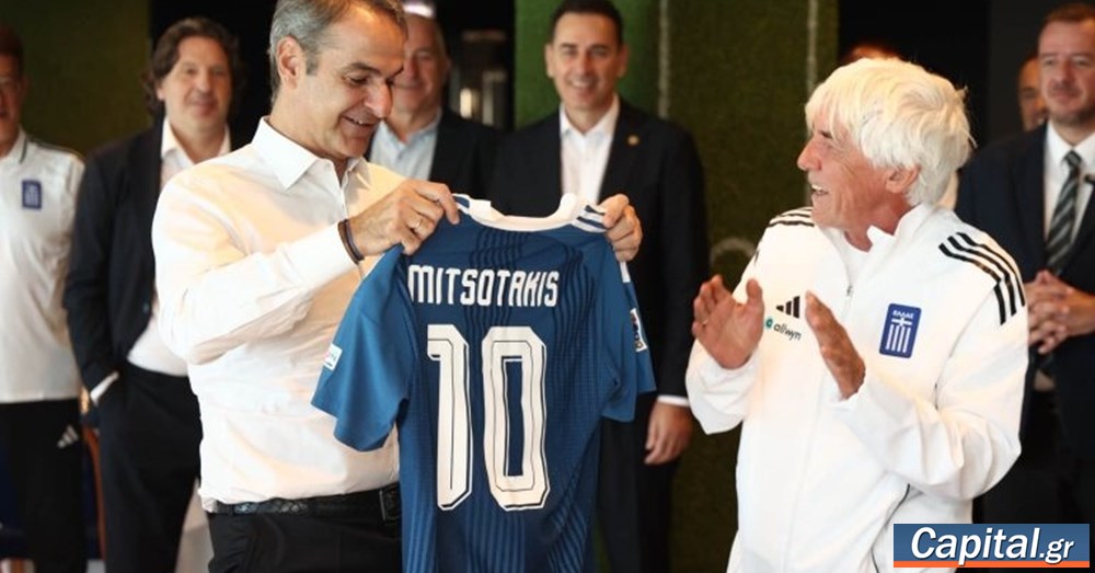 Επίσκεψη Κ. Μητσοτάκη στο ξενοδοχείο της Εθνικής ομάδας: Εκπλήξατε πολλούς...
