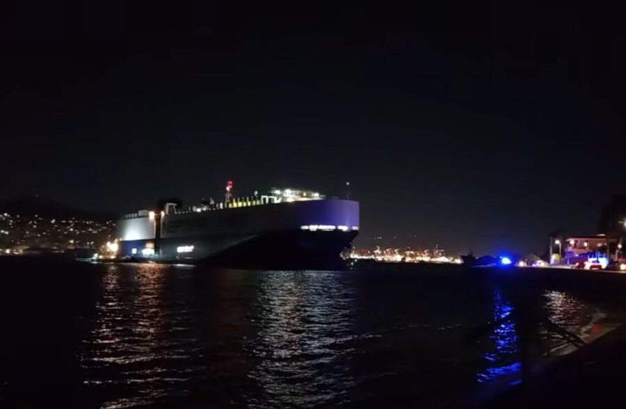 «Ασφαλείς όλοι οι επιβαίνοντες, κανένας κίνδυνος για το περιβάλλον» λέει η εταιρεία για την προσάραξη πλοίου
