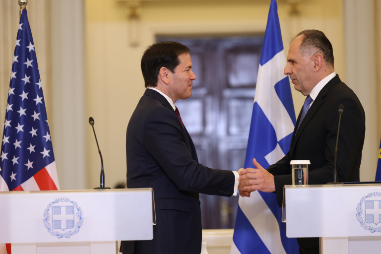 Ρούμπιο – Γεραπετρίτης σημείωσαν το ρόλο της Ελλάδας στην αρχιτεκτονική ασφάλειας της περιοχής – Τι είπαν για τις τουρκικές απειλές χωρίς να αναφέρουν την Τουρκία