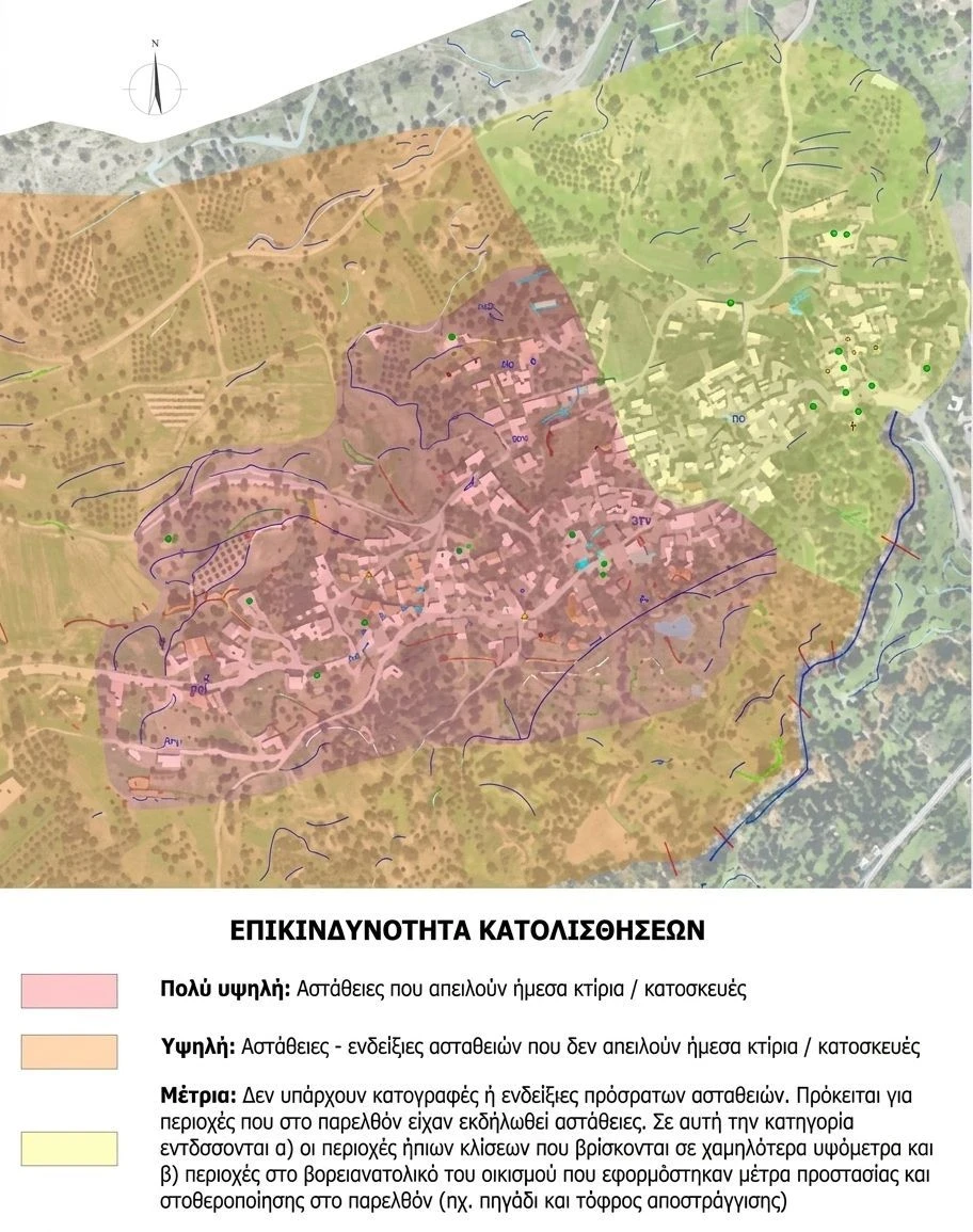 Δήμος Φαιστού: Κατά 5 εκατοστά μετακίνησαν οι πλημμύρες τα κτίσματα στο Μαγαρικάρι