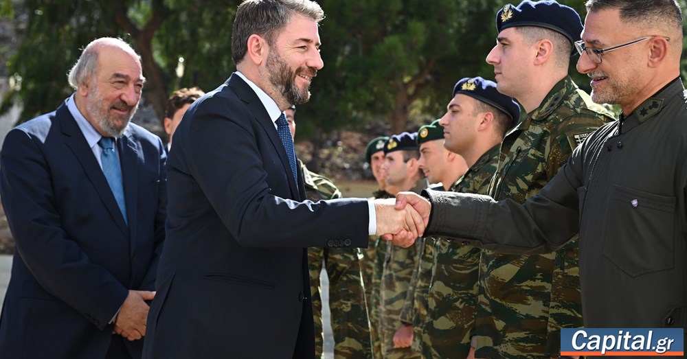 Συνάντηση Νίκου Ανδρουλάκη με τον δήμαρχο και τους...