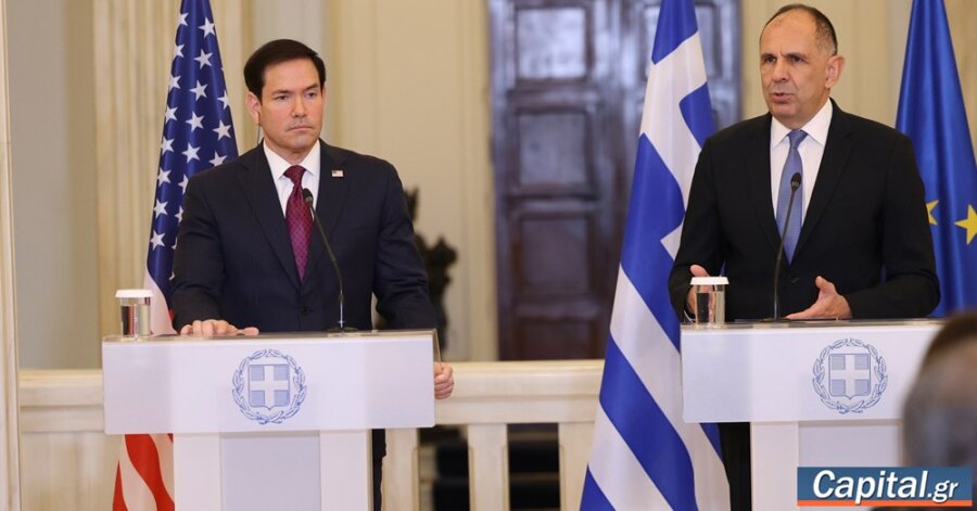 Ρούμπιο: Σπουδαίος σύμμαχος η Ελλάδα - Γ. Γεραπετρίτης: Τα F-35 αναδεικνύουν τη σταθερή αμυντική συνεργασία ΗΠΑ-Ελλάδας