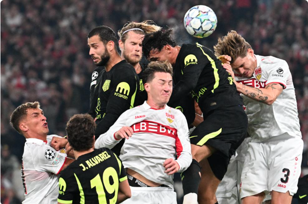 Στουτγκάρδη – Ατλέτικο Μαδρίτης 1-1: «Όρθιοι» στη Γερμανία με 10 παίκτες οι «Ροχιμπλάνκος» (vid)