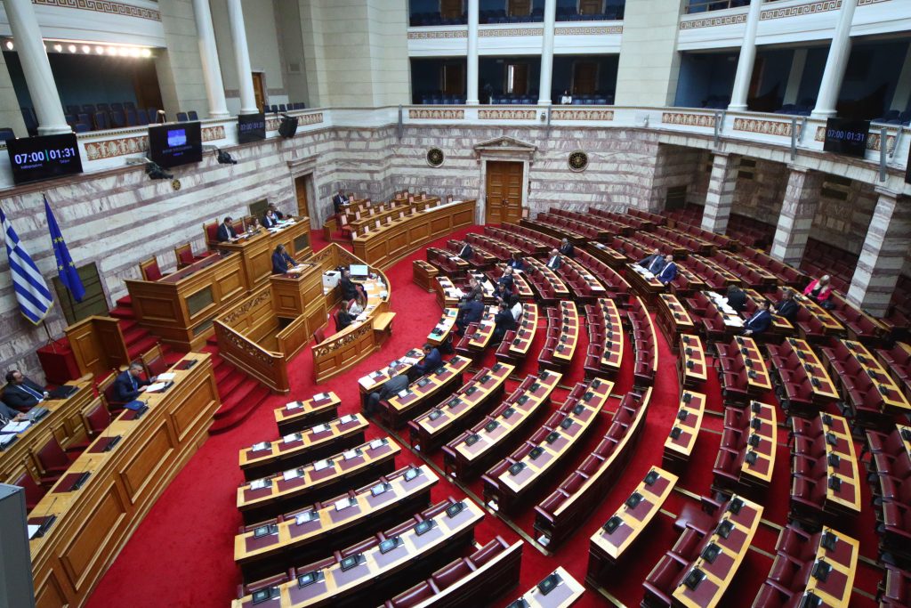 Αίθουσα Ελληνικής Βουλής